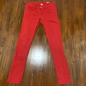 Red Arizona Jean Company Skinny Jeans Size 7